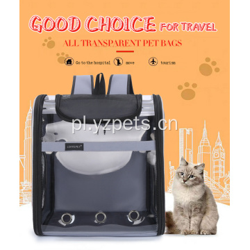 Pet Carry Pack Dog Cat Travel Oddychający plecak
